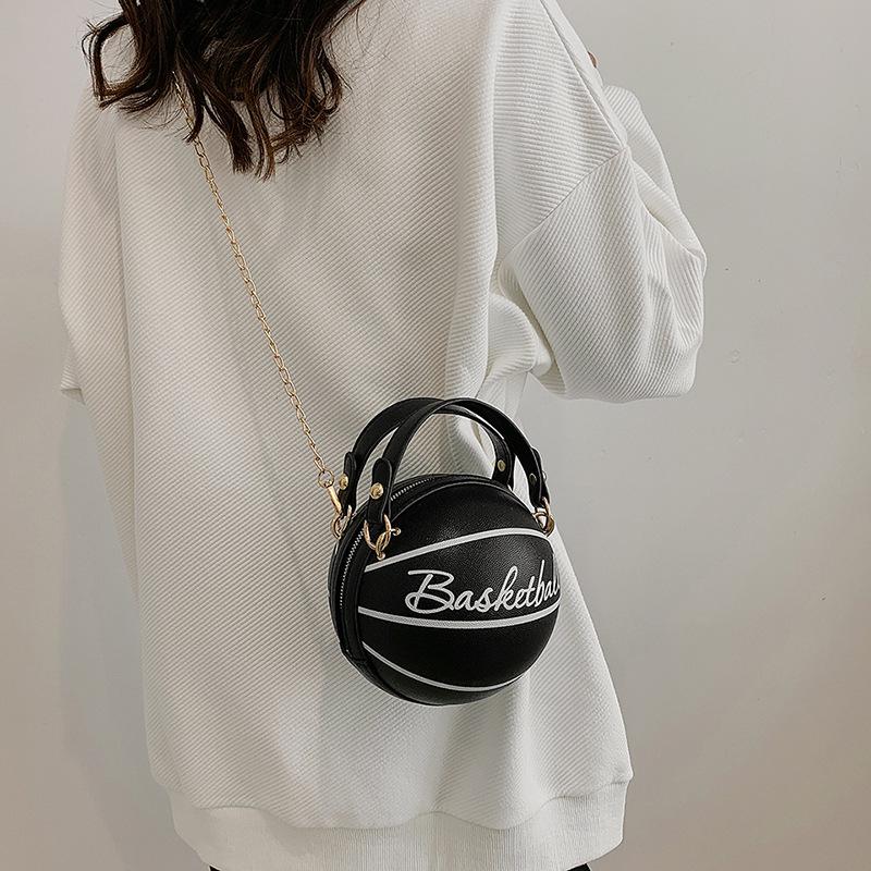 2025 Women's Chic Round Chain Handbag: Casual, Fashionable Crossbody & Single Shoulder Bag