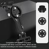 Bicycle meter holder aluminum alloy adjustable telescopic bicycle light compatible with mountain bike accessories