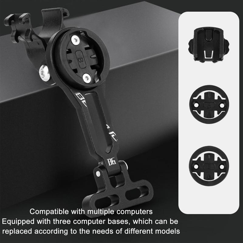Bicycle meter holder aluminum alloy adjustable telescopic bicycle light compatible with mountain bike accessories