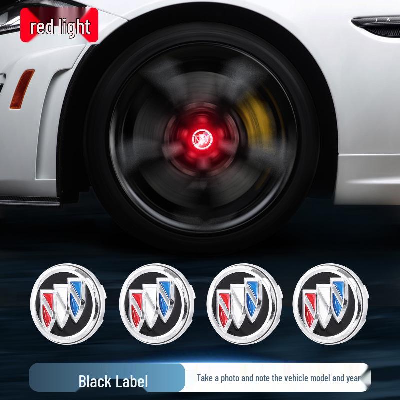 Compatible Magnetic Levitation Hub Lights for Buick: Excelle, Verano, LaCrosse, Enclave, Envision, GL8 - Luminous Tire Lights.