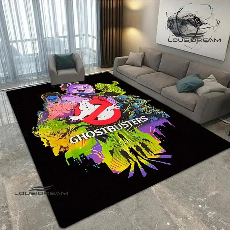 3D G-Ghostbusters Cartoon printed carpet living room bedroom carpet non-slip door mat area rug Home room decor birthday gift