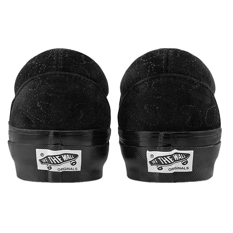 Vans OG Classic Slip-On LX Velvet Emboidery - Leopard Black Unisex Sneakers VN0A45JK9RF