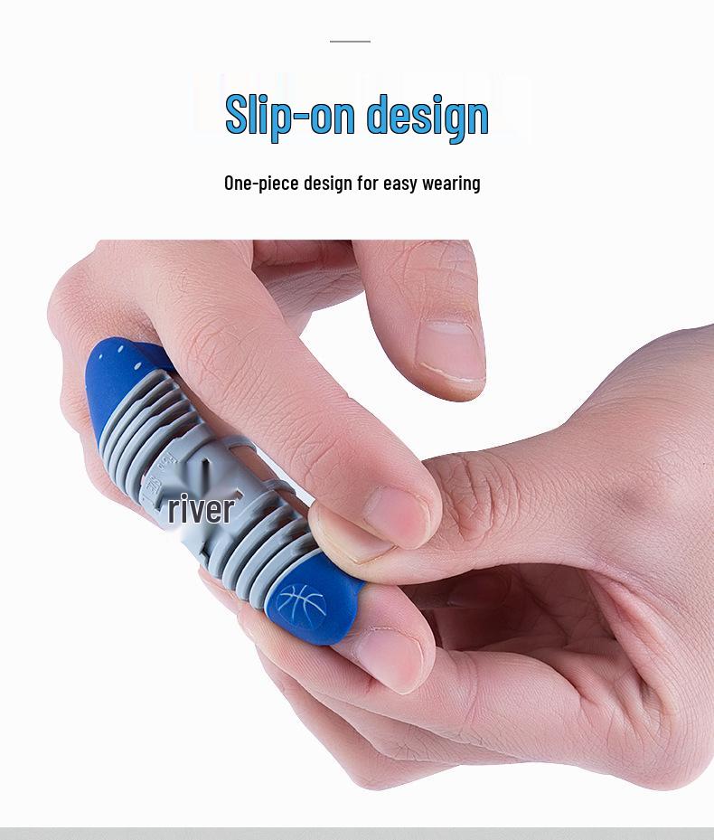 Durchstichfester Fingerling: Sportmanschette Schiene Bandage für Anti-Verstauchungs-Fingerschutz