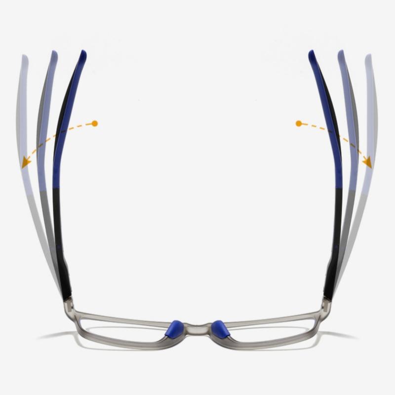 Nuevas gafas de lectura multifocales progresivas, modernas gafas antiluz azul para hombres y mujeres, gafas graduadas para presbicia, cerca y lejos