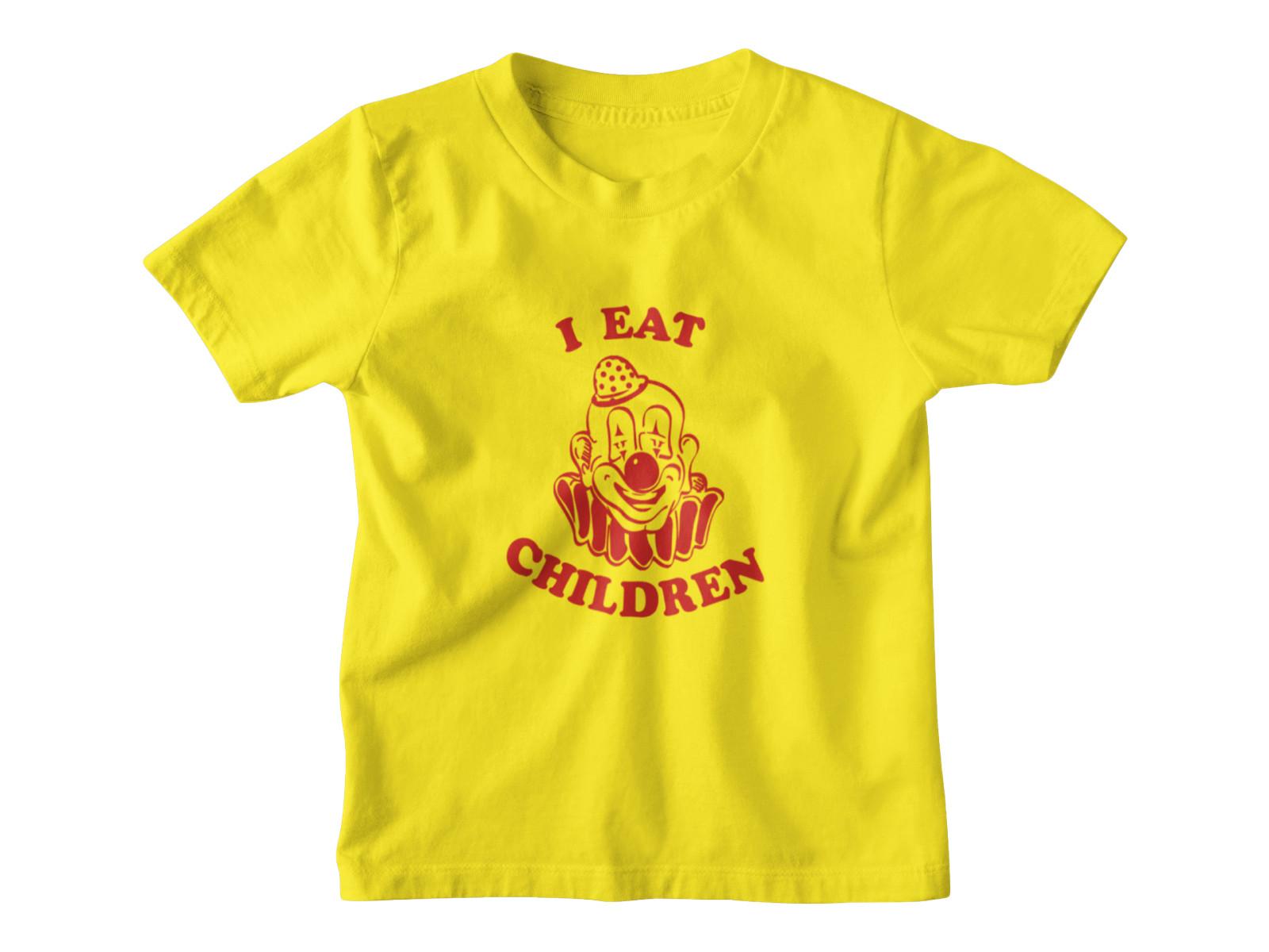 Scary Clown T-shirt I Eat Children S