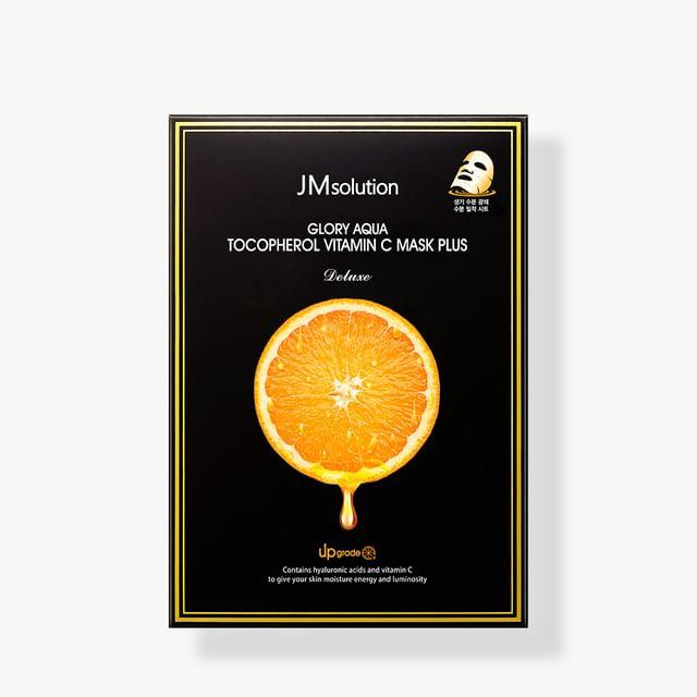 JMsolution - Glory Aqua Tocopherol Vitamin C Mask Set Plus 30ml x 10 sheets
