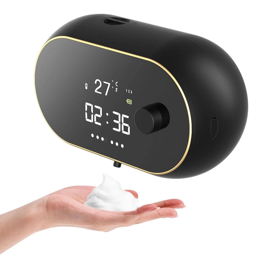 450ML Wall-Mounted Intelligent Infrared Automatic Sensor Soap Dispenser Electric Foam/Liquid Clean Pump Hand Dish Wash Machine