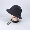 Fashionable Foldable Fishing Hat Wide Brim Breathable Mesh Fisherman Hat UV Protection Windproof Panama Cap Mountaineering