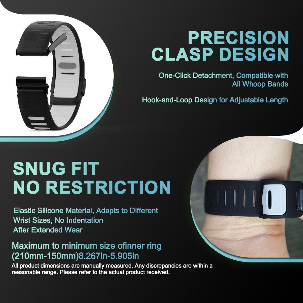 Soft Replacement Strap Adjustable Sports Wristband Fitness Tracker Band for Whoop 4.0 For Women Men