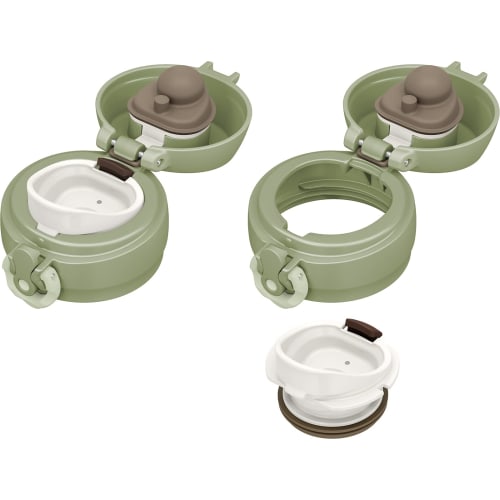 Thermos Water Bottle Vacuum Insulated Mobile Mug 500ml Khaki JNL-505 KKI