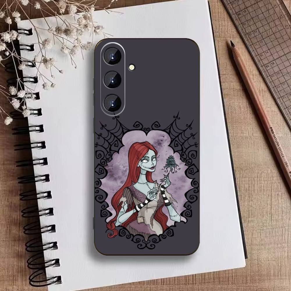 I-Nightmare Before Christmas Phone Case For Samsung Galaxy A73,A21s,A22,A31,A52,A53,A71,A41Soft Black Shell