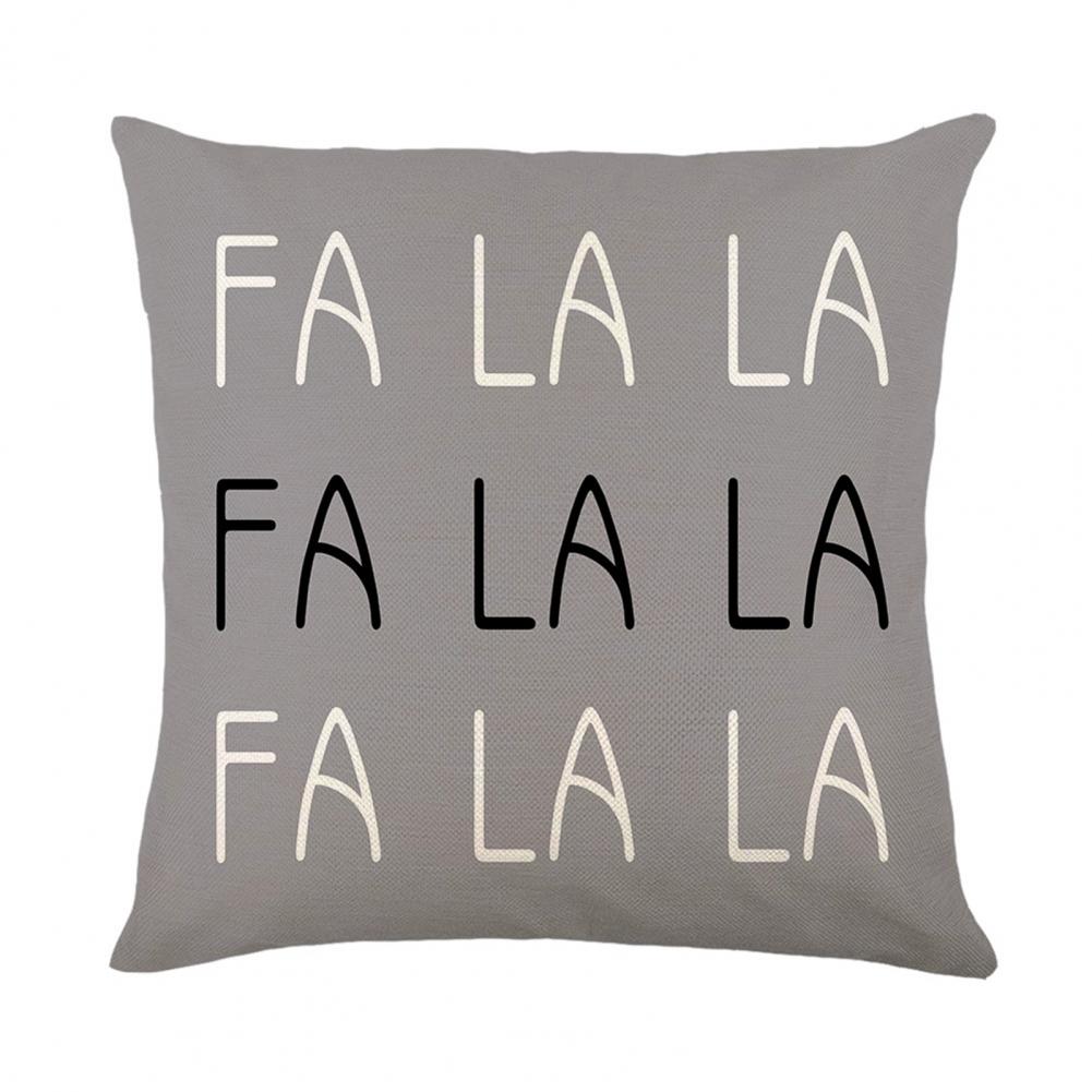 

Чехол для подушки, прочный чехол для подушки, чехол для подушки для гостиной, спальни, рождественское украшение 40x40cm