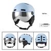 Mussels Integrated Ski Helmet with Goggles