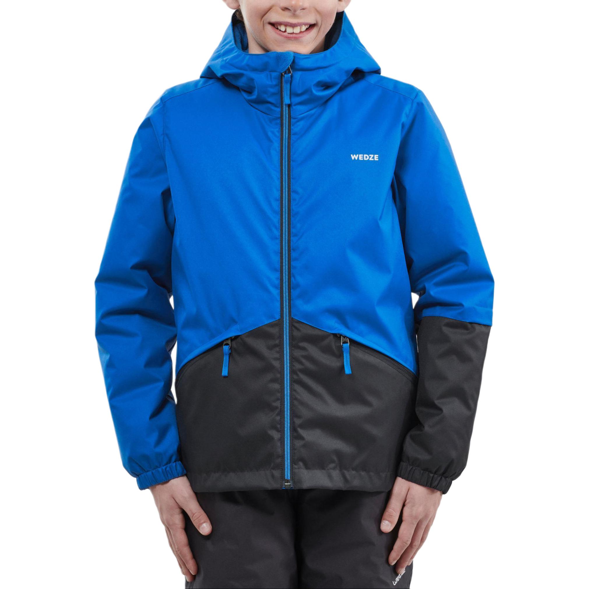 

DECATHLON 100 Waterproof Snowproof Warm Children s Ski Suit Cobalt Blue/Carbon Grey Children s Model 12Y