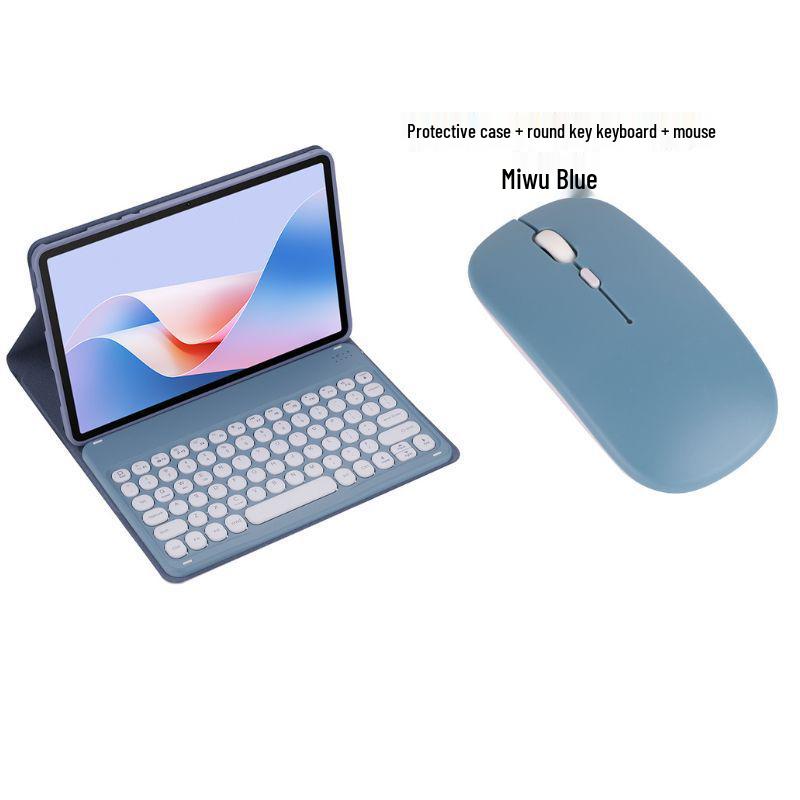 Xiaomi Tablet 7S Pro 12.5-inch Leather Case with Bluetooth Keyboard - Full Coverage