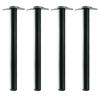 SET OF 4 LEGS NEIVA MODEL FOR TABLE 60ø H710 BLACK FINISH