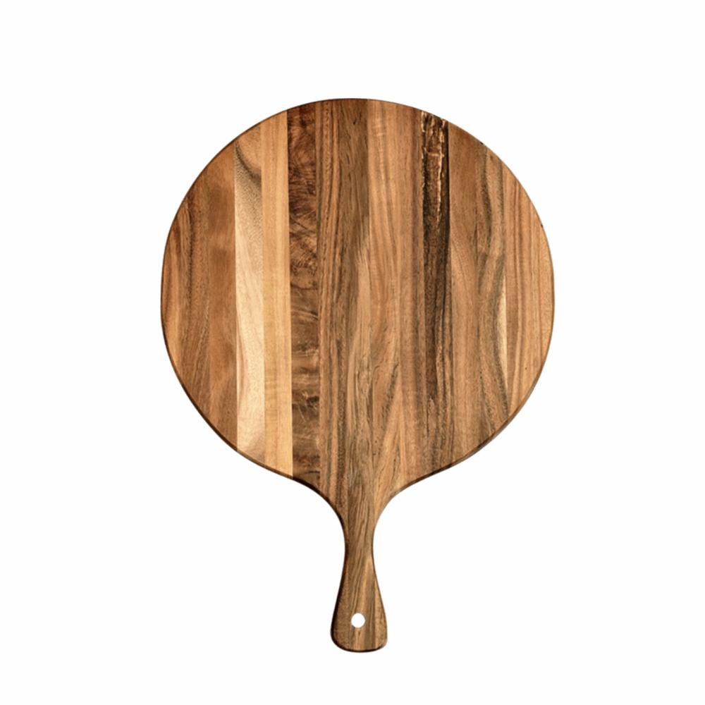 Saftrille Wurstwaren Serviertablett Mehrere Stile Pizzablech Langlebiges Holz Schneidebrett Brot