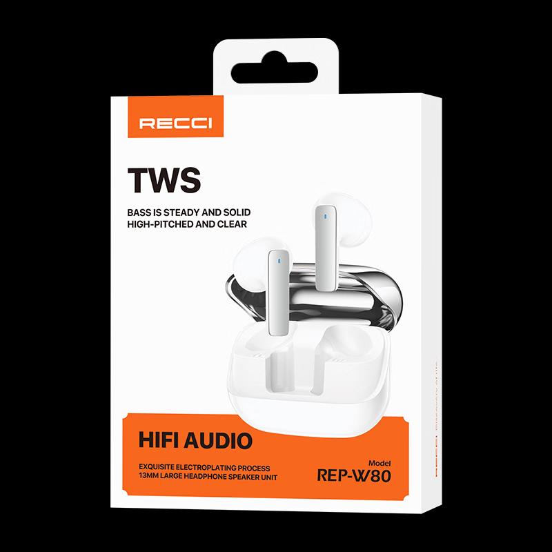 Recci Half-In-Ear Bluetooth Earbuds