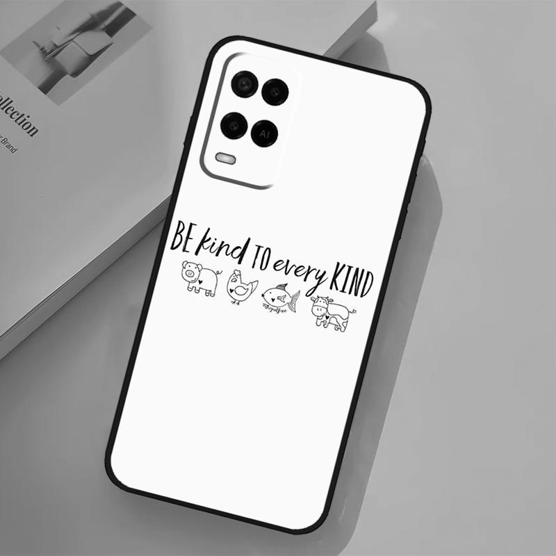 Vegan Inspiration Case For Oppo A94 A74 A54 A80 A60 A40 A18 A38 A58 A78 A98 A96 A76 A16 A15 A17 A57 A77 A5 Pro