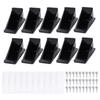 10 Set Snow Guards Polycarbonate RV Roof Protective Supplies Prevent Sliding Ice with Gaskets Screws