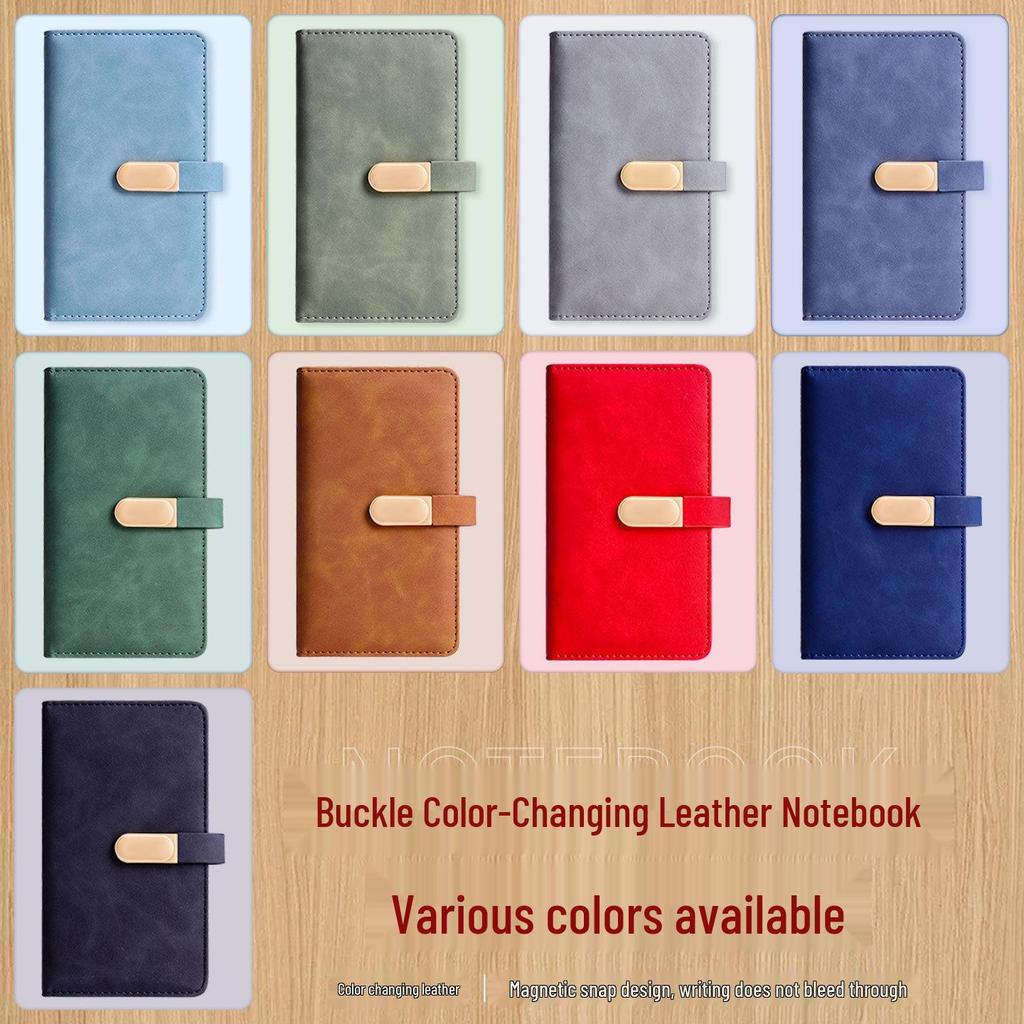 A6 Anpassat Spänne Högvärdig Anteckningsbok: Bärbar fickanteckningsbok för kontor, studier och redovisning