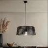 New Chinese style tea room restaurant pendant light tatami study room rope pendant light bar pendant light