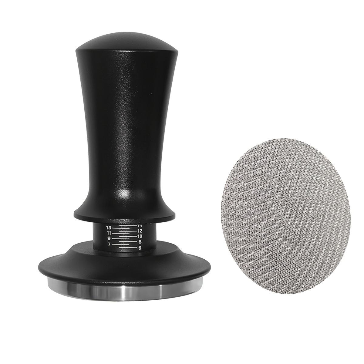 Leeseph Espresso Tamper and Stainless Steel Espresso Puck Screen Set, Espresso Coffee Tamper with Dual Calibrated Spring Loaded 51mm чёрный