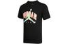 T Shirts Men's Black Crew Neck Moderate Straight Fit CZ8384-010