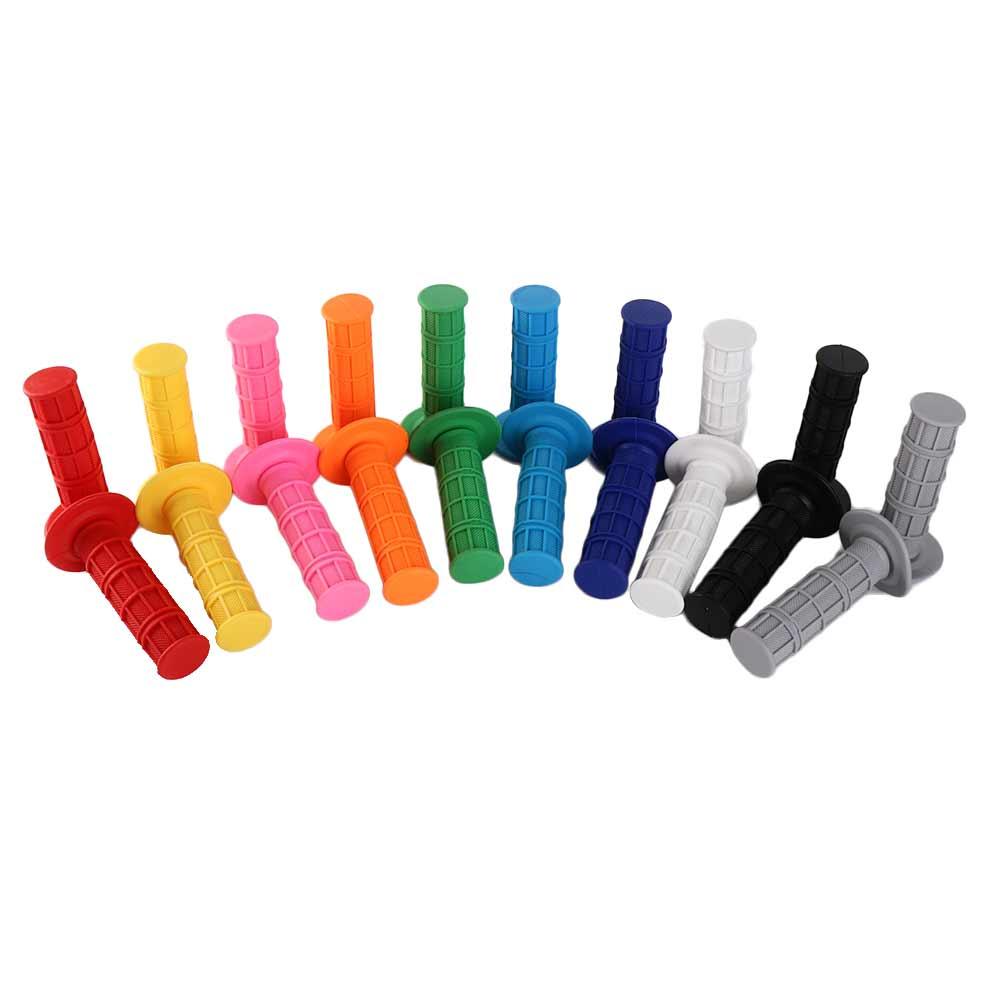 7/8'' 22mm Anti-Slip Brake Hand Grips Motorcycle Handle Grips Soft Rubber Motorbike Handle Bar