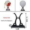 Folding Round Fan Holder - Classical Chinese Wedding & Palace Display Stand