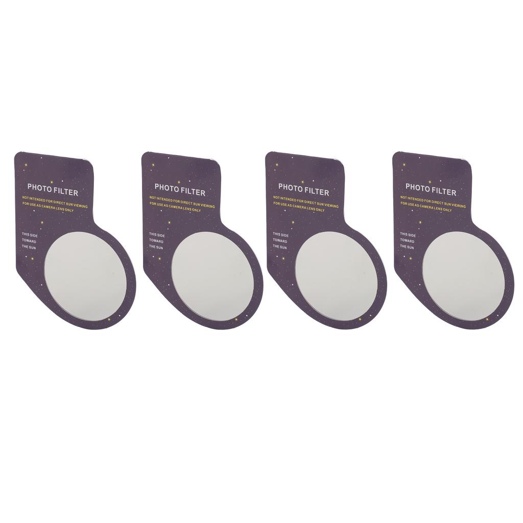 Phone Solar Imaging Lens Camera Protector Eclipse Imaging Enhancing Lens Filter for Smartphone 4pcs