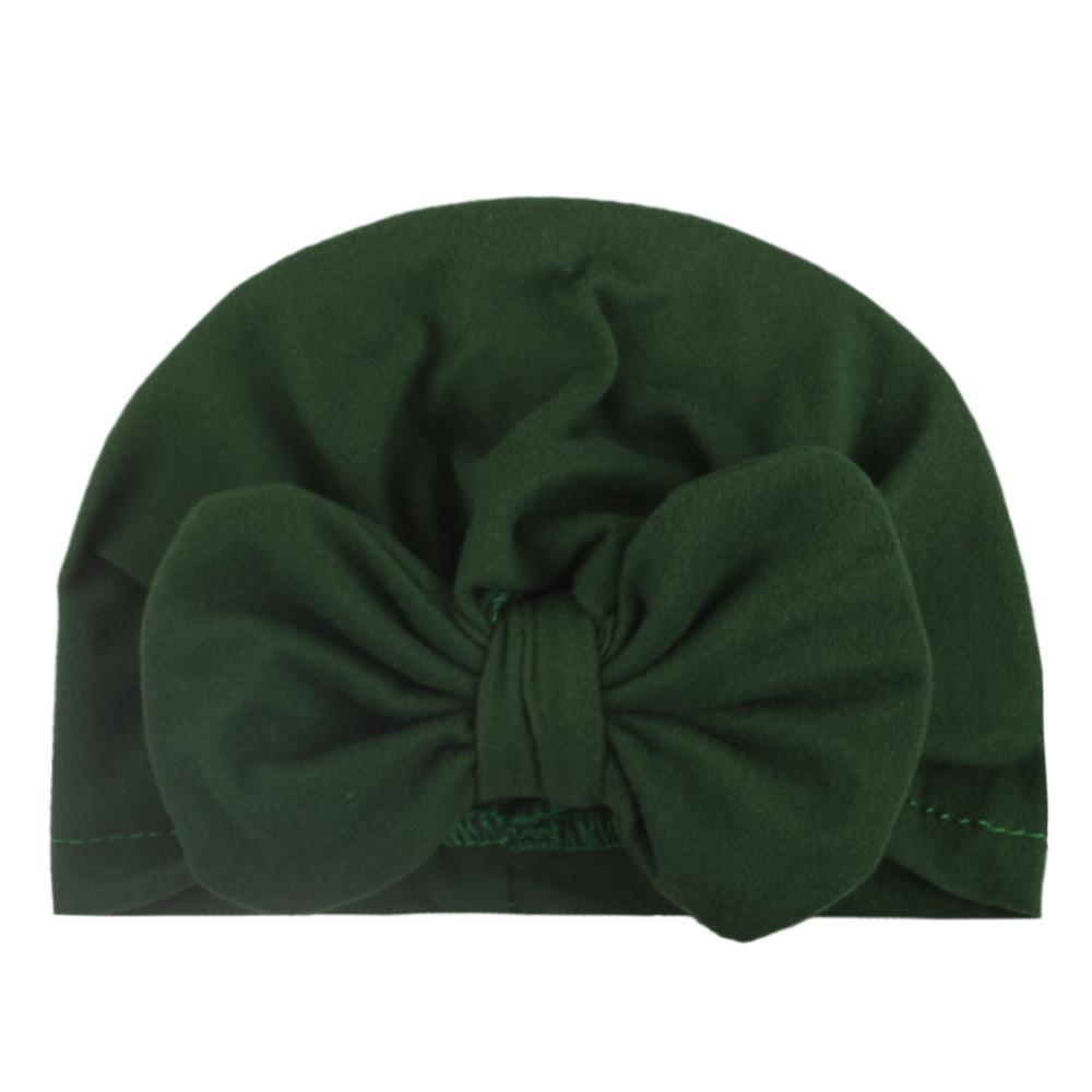 Европейская и американская детская шапка-пуловер с бантом - Теплая детская зимняя шапка