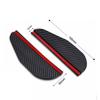 2Pcs Car Rearview Mirror Rain Eyebrow Carbon Fiber Auto Car Rear View Side Rain Shield Snow Guard Sun Visor Shade Protector