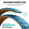 Silicone Link strap for Apple watch band 44mm 40mm 45mm 41mm 46mm 49mm Magnetic Loop bracelet iwatch series SE 7 8 9 ultra 2 10
