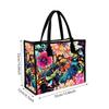 Floral Printed Tote Bag Casual Large Capacity Handbag for Daily Use
