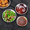 Stainless Steel Round Seasoning Dishes (10-Pack)