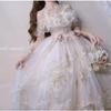 Flower God Flora Lolita Dress Embroidered Flower Wedding Dress Gorgeous And Sweet JSK Dress