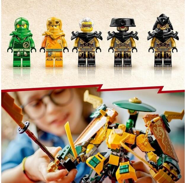 LEGO Ninjago 71794 Команда ниндзя-мехов Ллойда и Арин