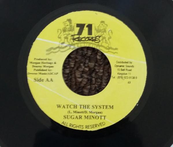 7inch Record DENROY MORGAN / SUGAR MINOTT - Revelation Come To Pass / Watch The 71REC003 71 Records 2000 Jamaica Reggae, Ska & Dub Used