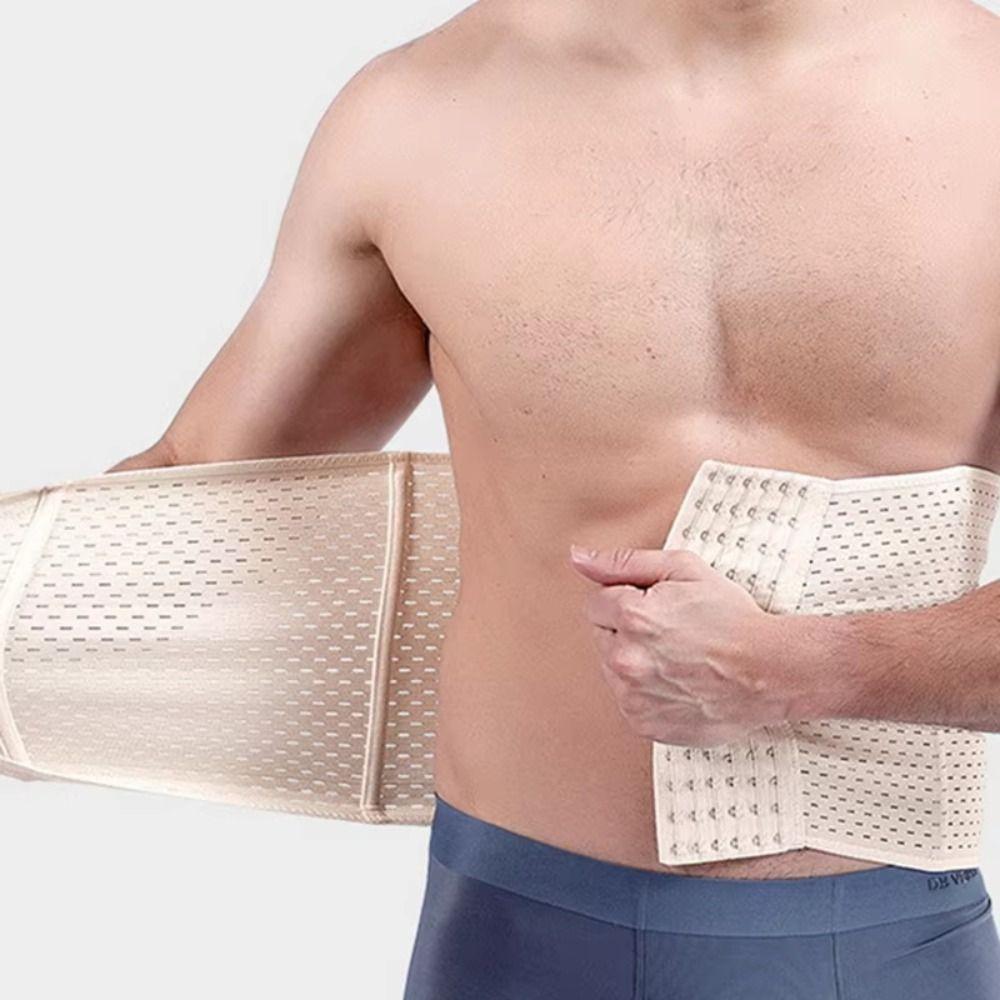 Abdomen Reducer Waist Trainer Modeling Strap Trimmer Belt New Corset  Men