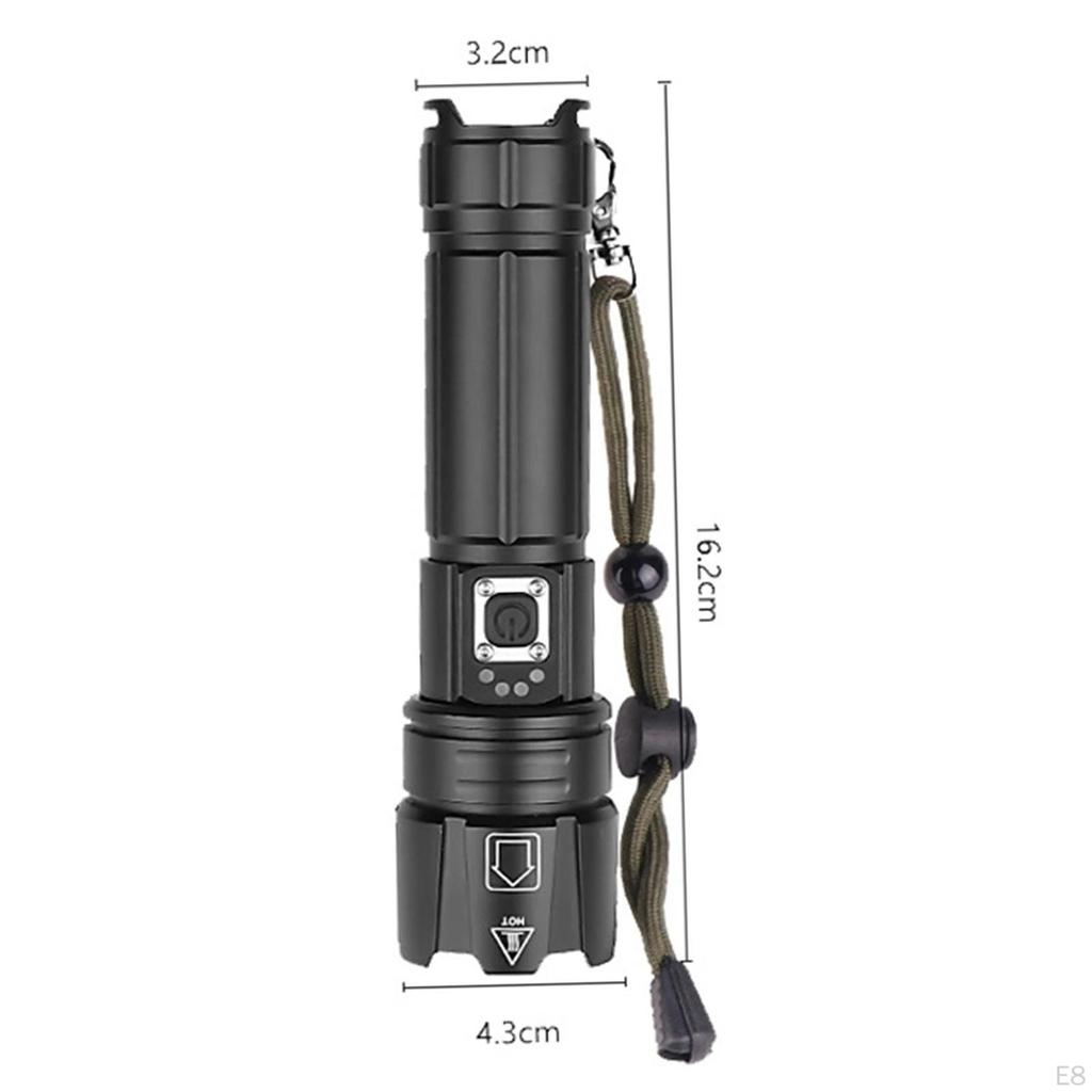 Flashlight, Handheld LED Flashlight with 3 Modes, Water Resistant, for , Hiking, Home, Outdoor
