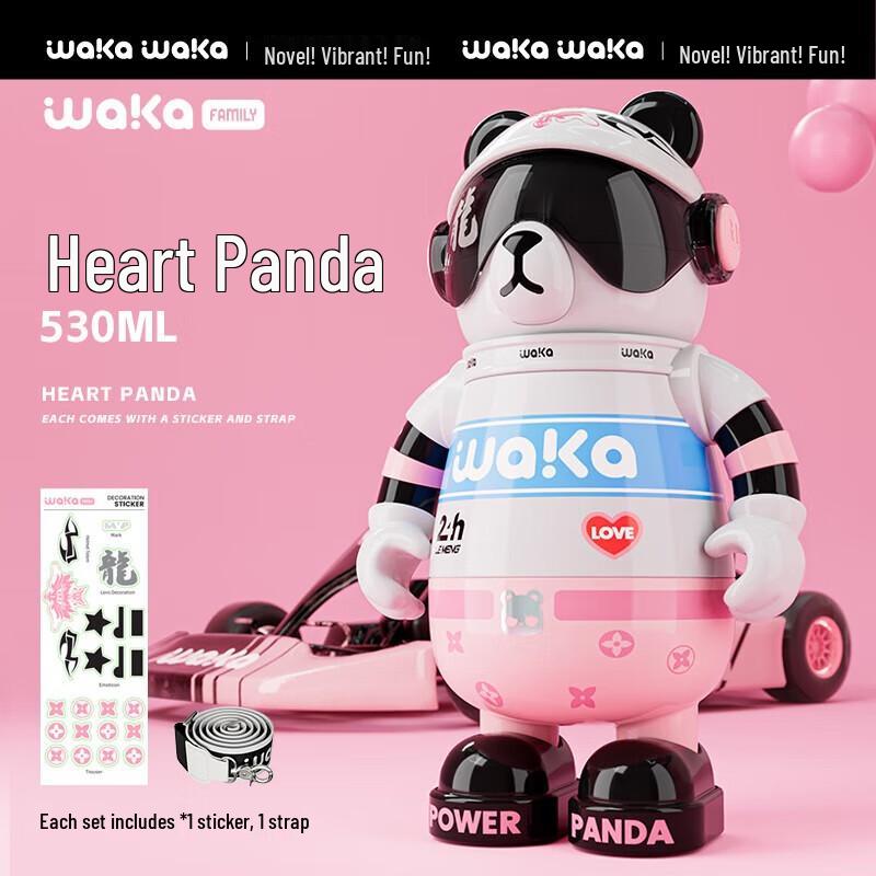 

JEKO&JEKO Panda 316 Stainless Steel Insulated Straw Cup