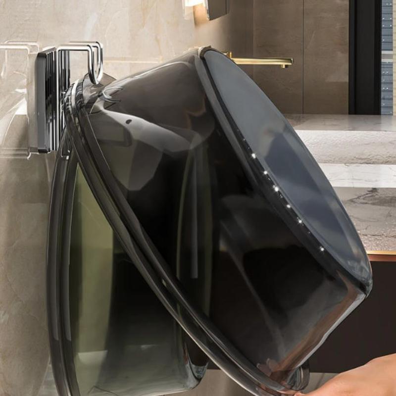 Heavy Duty Wall Mounted Washbasin Hook Strong Adhesive No Drilling Sink Organizer Rack for Bathroom RV Use