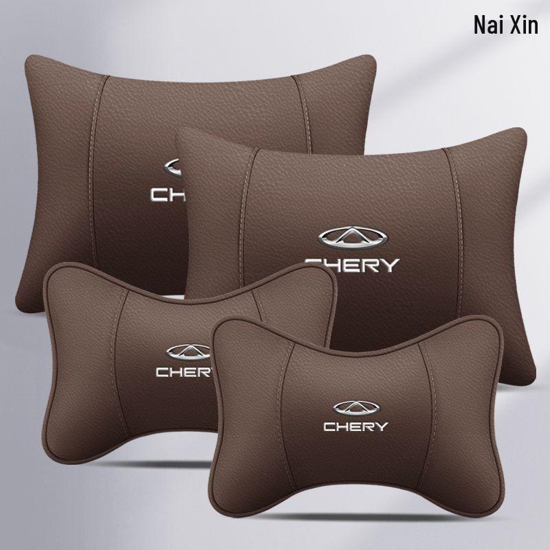 Fits Chery Tiggo 8 Plus, Tiggo 7, Arrizo 5, and Tiggo 5 X3 Car Headrests and Neck Pillows.