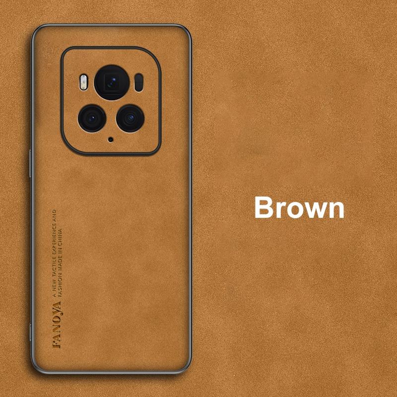 For Honor Magic 6 Ultimate Case Luxury PU Leather Phone Case For Honor Magic 6 Pro RSR 5G Back Cover Silicone Full Protection