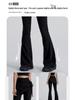 High-Waist Butt-Lifting Yoga Pants with Skirt Overlay for Women - Flared, Tight-Fitting, Anti-Exposure Fitness & Pilates Wear