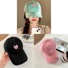 Mipha Mambo Heart Embroidered Baseball Cap For Women Spring Fashion