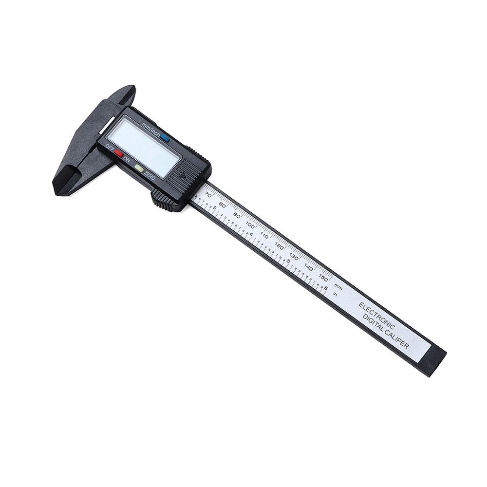 150mm 100mm Electronic Digital Caliper Carbon Fiber Dial Vernier Caliper Gauge Micrometer Watch Measuring Tool Digital Ruler