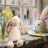 Floppy Ear Bunny Plush Soft Stuffed Animal 25/40cm Bunny Huggable Doll Adorable Plush Companion Gift for Girls