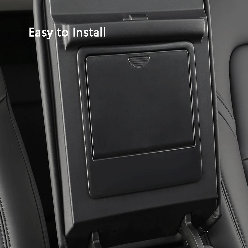 1pc ABS Car Armrest Holder Box Center Console Organizer Armrest Hidden Storage Box for Tesla Model 3 Y 2017- Accessories
